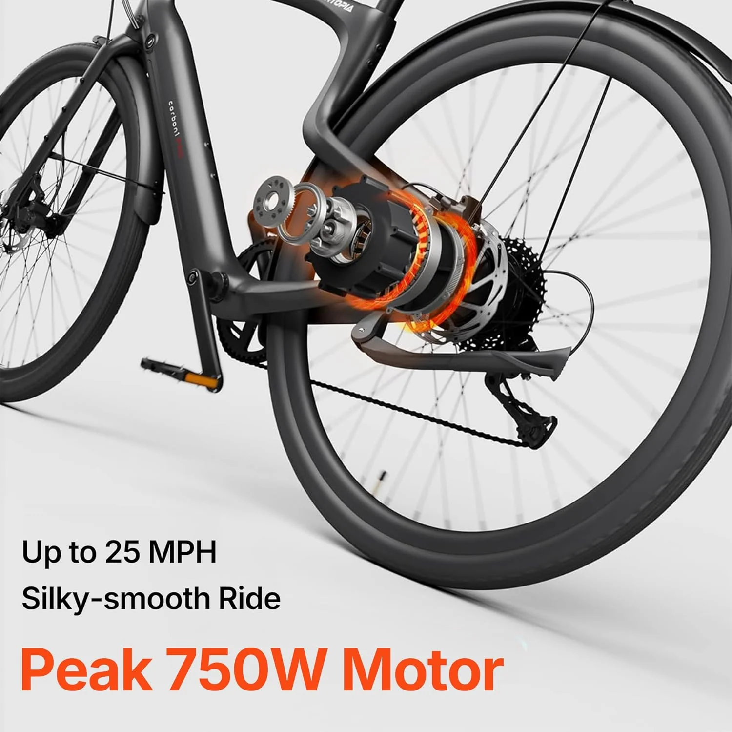 Urtopia Carbon 1Pro Electric Bike 37 lbs - Image 6